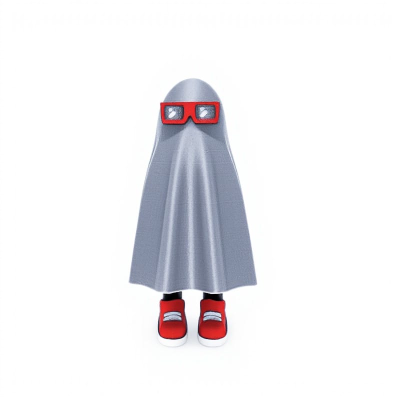 Cute Ghost With Legs - Image 7