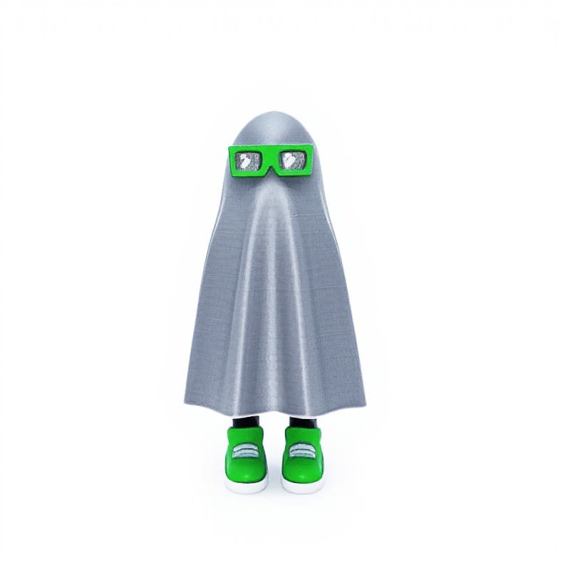 Cute Ghost With Legs - Image 8