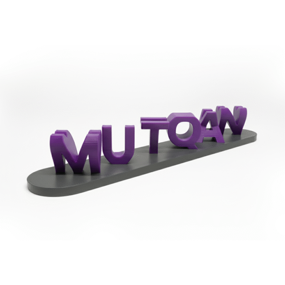 Personalized Flip Name - Mutqan