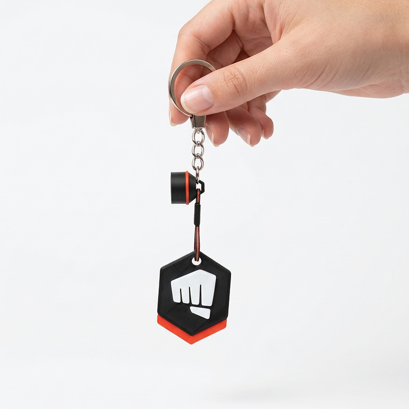 Exclusive Riot Gun Buddy Keychain